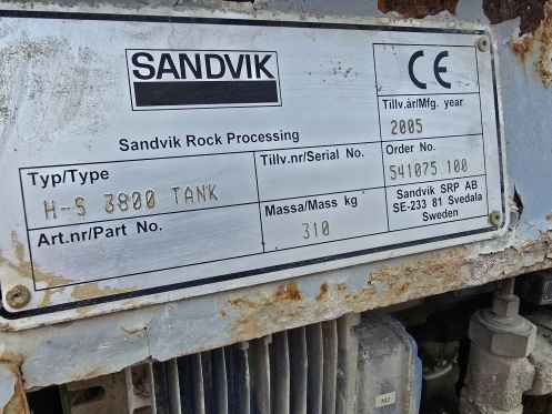 Sandvik H3800 Hydrocone