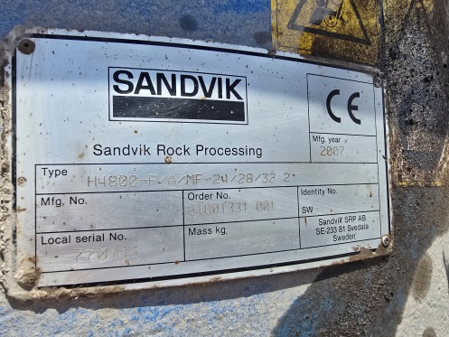 Sandvik H4800 Hydrocone